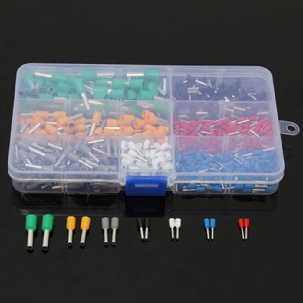High Quality 600Pc Wire Copper Crimp Connector Insulated Terminals Set End Ferrule AWG22-10 Kit for Marine automobile | Обустройство