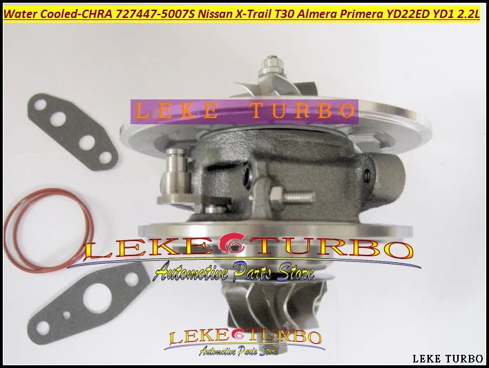 Турбокартридж с водяным охлаждением CHRA GT1849V 727447 0005 727477 5007S для NISSAN ALMERA Primera X Trail YD22ED