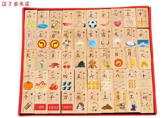 100 шт. забавные красочные деревянные игрушки домино Аутентичные Стандартный Для