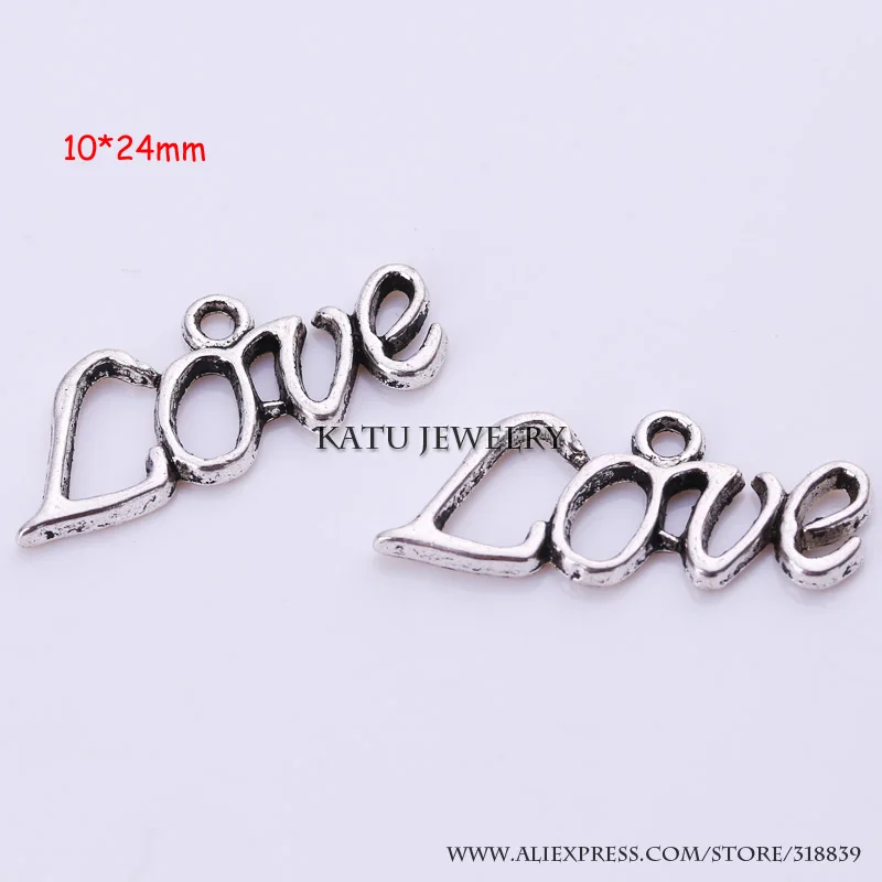 Тибетские серебряные металлические буквы алфавита амулеты для ювелирных