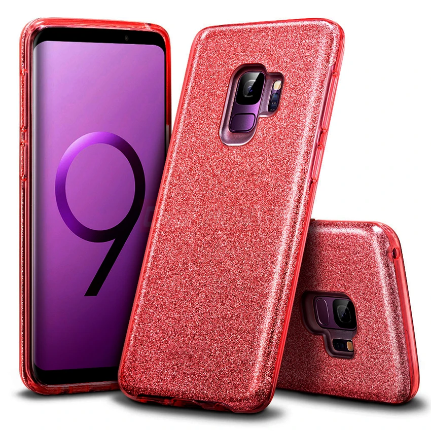 Luxury Glitter Silicon Case For Samsung Galaxy A50 A30 S8 S9 S10 plus S10e J2 J4 J6 A7 A9 A6 A8 2018 J3 J5 J7 2017 Neo Pro Cover |