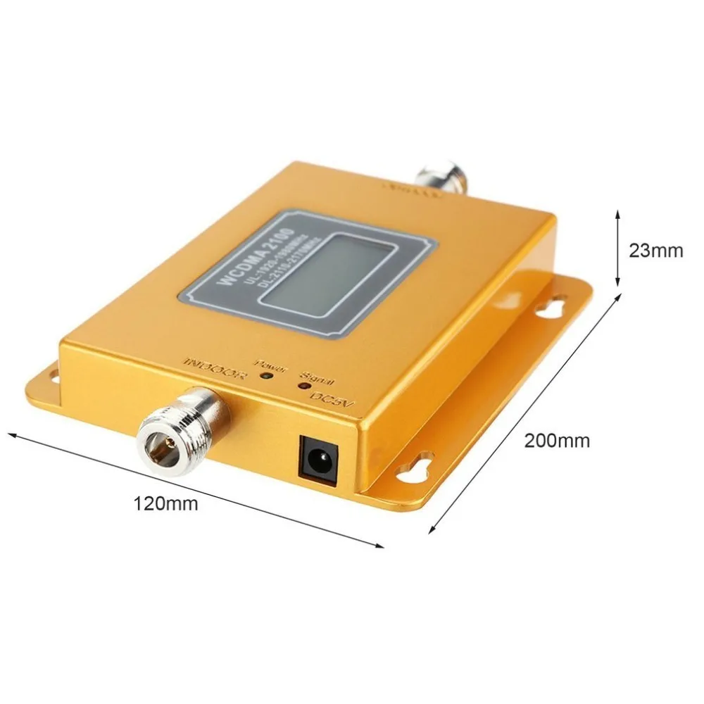 CDMA 3G 4G 2100MHz LCD усилитель сигнала мобильного телефона повторитель