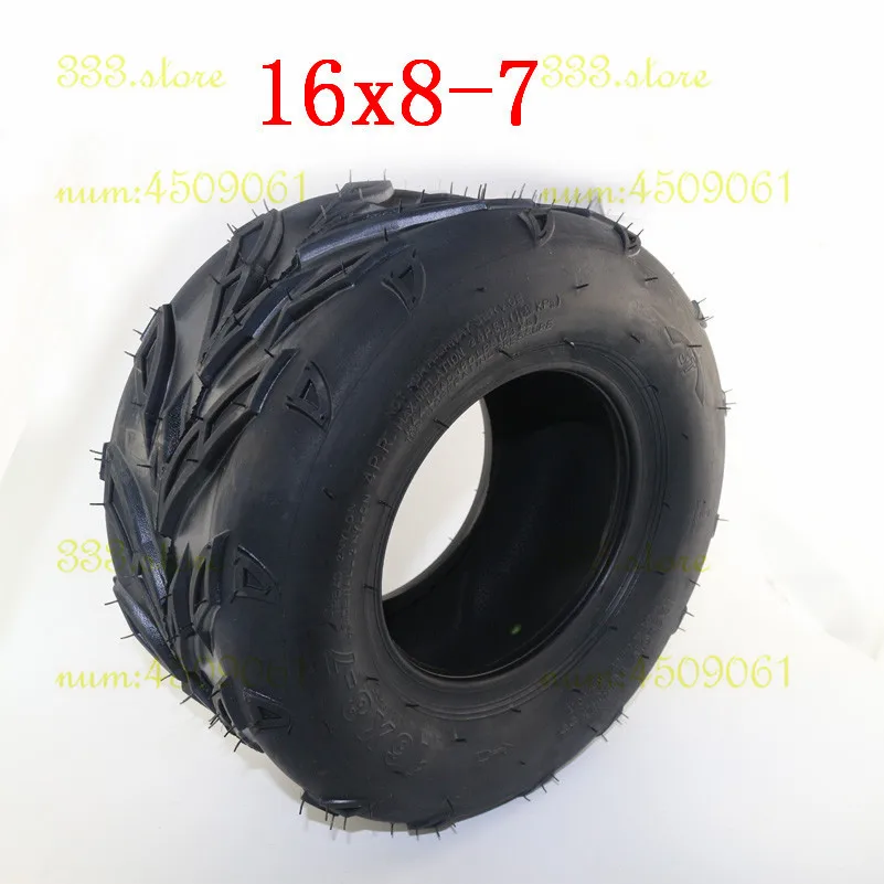 16X8 7 дюймов внутренняя труба Atv колеса шины 50 70 110 125cc ATV Quad Багги велосипед картинг
