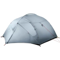 3f ul gear 3 person 4 season 15d camping tent dhl outdoor ultralight hiking backpacking hunting waterproof tents coating