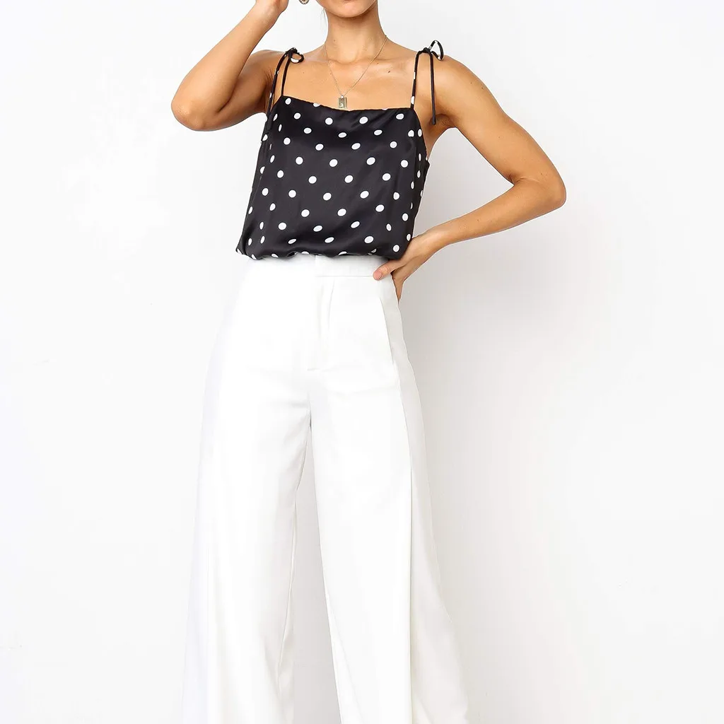 Летний модный стильный сексуальный черный с волнистым вырезом маленьким жилетом