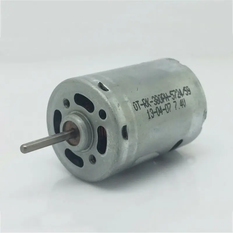 OT-RK-380PH-5724 микро 380 DC мотор 3,7 V~ 7,4 V 28000 RPM высокоскоростной Сильный магнитный двигатель с угольными щетками DIY Радиоуправляемый игрушечный автомобиль модель лодки