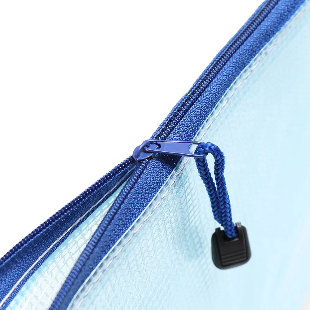 Водонепроницаемая пластиковая сетчатая бумажная папка для файлов на молнии