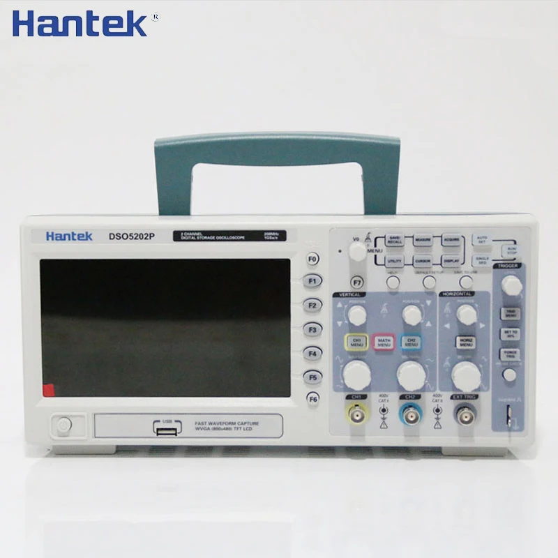 Электрический осциллограф Hantek DSO5202P портативный с ЖК дисплеем 200