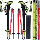 Ультралегкая Складная палка PIOMEER из углеродного волокна для кемпинга, треккинга, походов, скалолазания, альпеншток, 115135 см