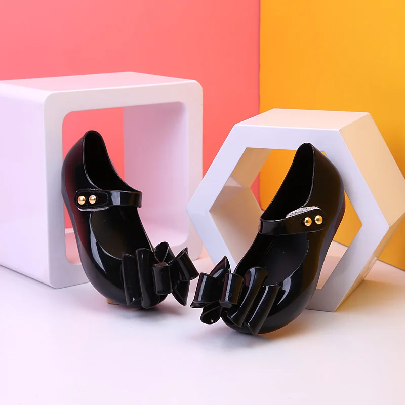 Мини принцесса Мелисса сандалии для девочек прозрачные маленьких с большим