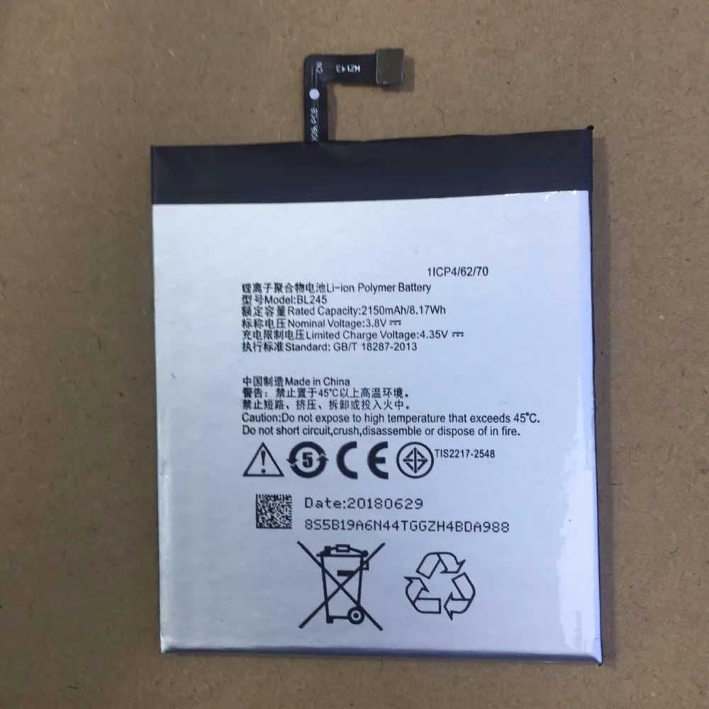 Новая батарея 2150mAh BL245 для Lenovo S60 S60T S60W | Мобильные телефоны и аксессуары