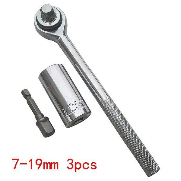 

Набор из 3 шт., универсальный набор многофункциональных ручных инструментов, Ремонтный комплект, отвертка, гаечный ключ, адаптер, Мультитул, ...