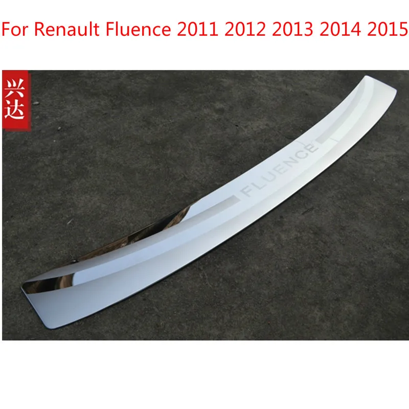 Высококачественная защита для заднего бампера из нержавеющей стали Renault Fluence 2011