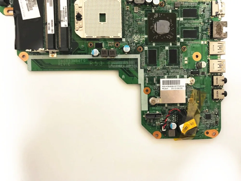 Материнская плата для ноутбука DAOR53MB6E1 аксессуары динамиков с возможностью