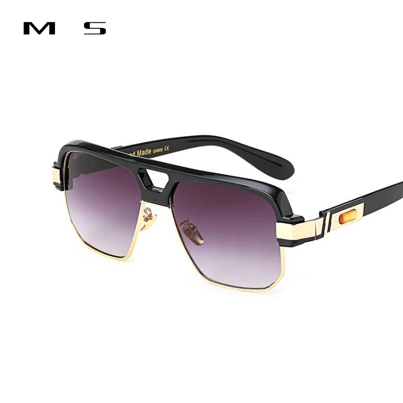 Мужские солнцезащитные очки с защитой uv400 в классическом стиле|brand sun glasses|designer