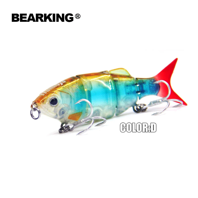 Лидер продаж 2017 модель Bearking 8 см 10 г рыболовные воблеры 5 шт./лот рыболовная