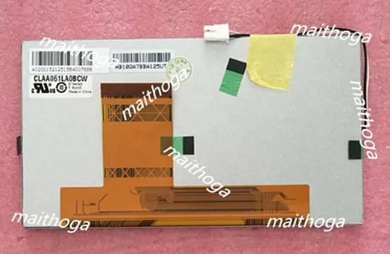 6 1 дюймовый TFT ЖК экран CPT CLAA061LA0BCW 800(RGB)* 480 WVGA|inch tft lcd|tft lcd displaylcd display |