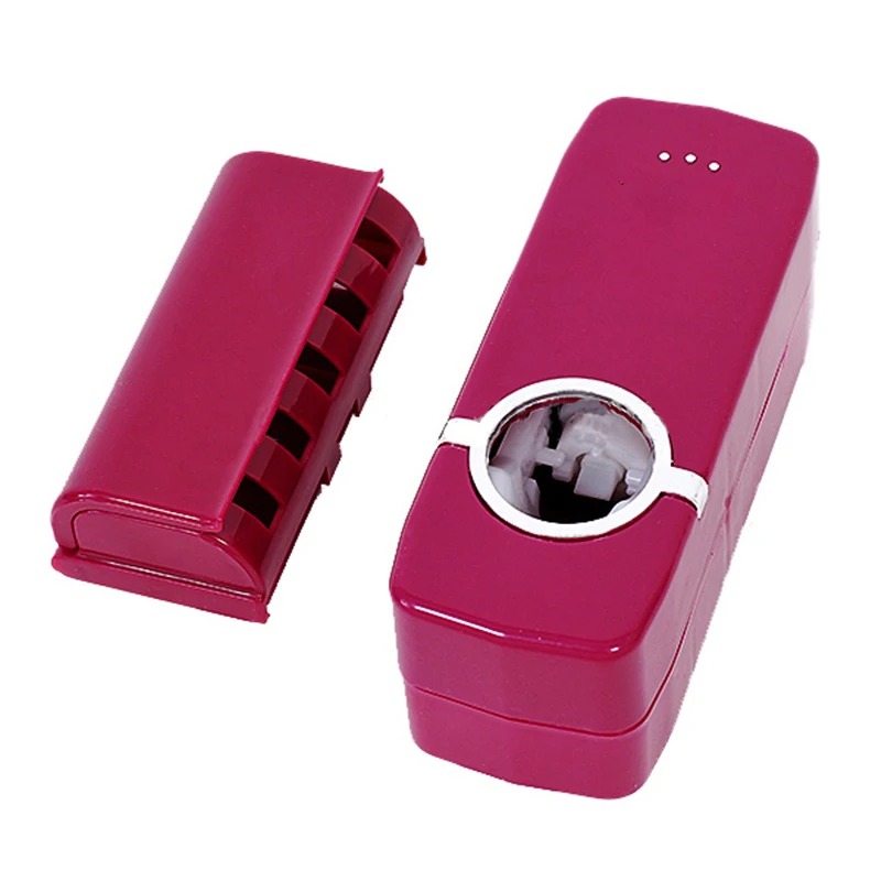 Бытовые Ванная Комната Автоматического Зубные пасты Диспенсер Организатор