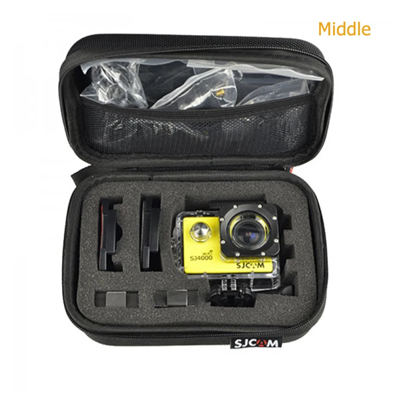 SJCAM аксессуары для хранения Коллекция сумка коробка Экшн камеры Сумки противоударный защитный чехол Cam для SJ4000 SJ5000 M10