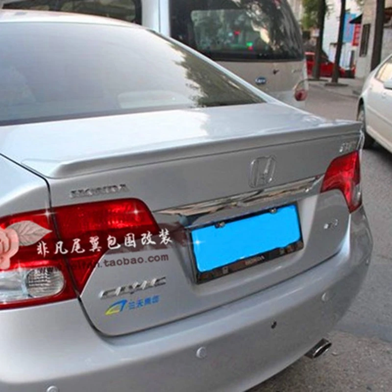 for honda civic spoiler 2006-2011 High Quality ABS Material painted Color Honda | Автомобили и мотоциклы