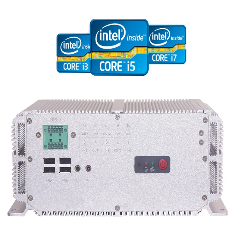 Процессор intel core i7 3610QM встроенный мини пк 1xhdmi 8 * USB & 6xcom 2xsata промышленный