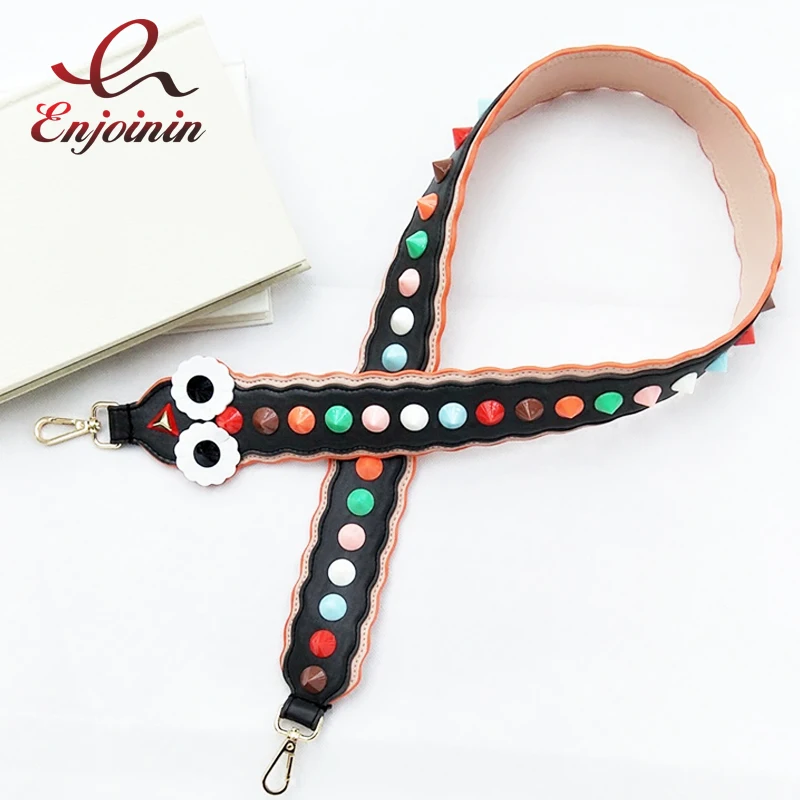 Сумка на ремне с заклепками высокого качества модная женская сумка волнистым