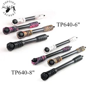 Стабилизатор для лука, амортизатор для лука 68 дюймов, 3k, стабилизатор из чистого углеродного волокна для охоты