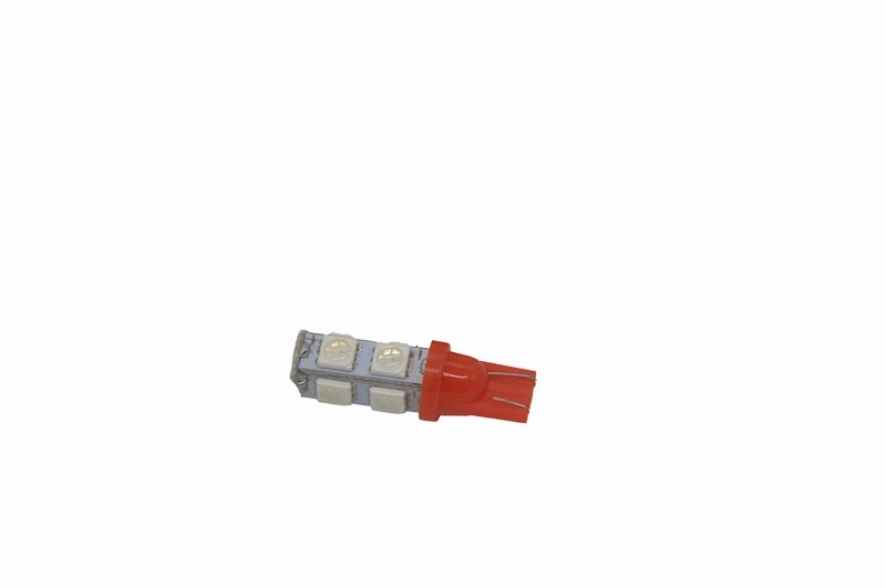 10 шт. белый T10 9 SMD 5050 194 168 192 авто боковые Габаритные светильник лампочка W5W