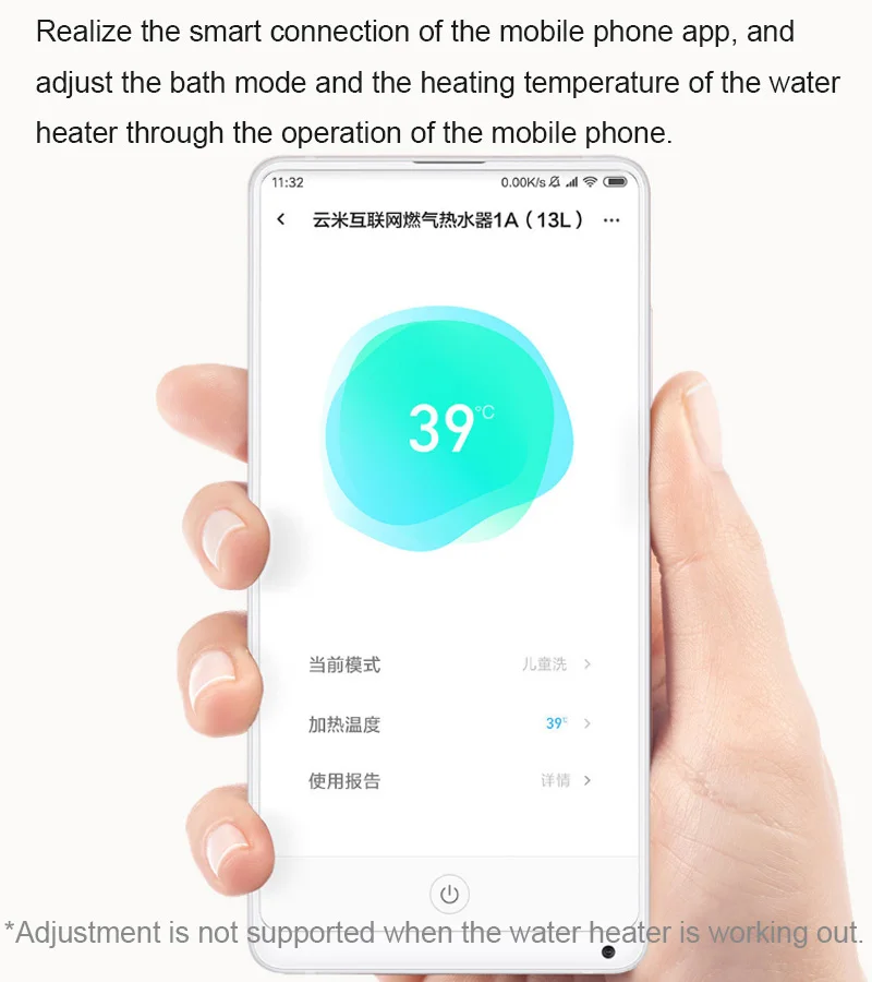 Xiaomi Viomi 13L/16L умный интернет газовый водонагреватель кухонный газ энергосберегающая защита безопасности приложение управление Умный дом