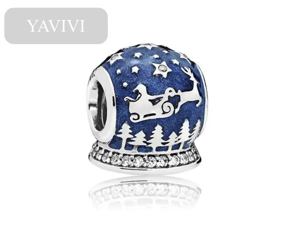YAVIVI браслет бисер DIY личность синий Star бусины насыпью европейский и американский