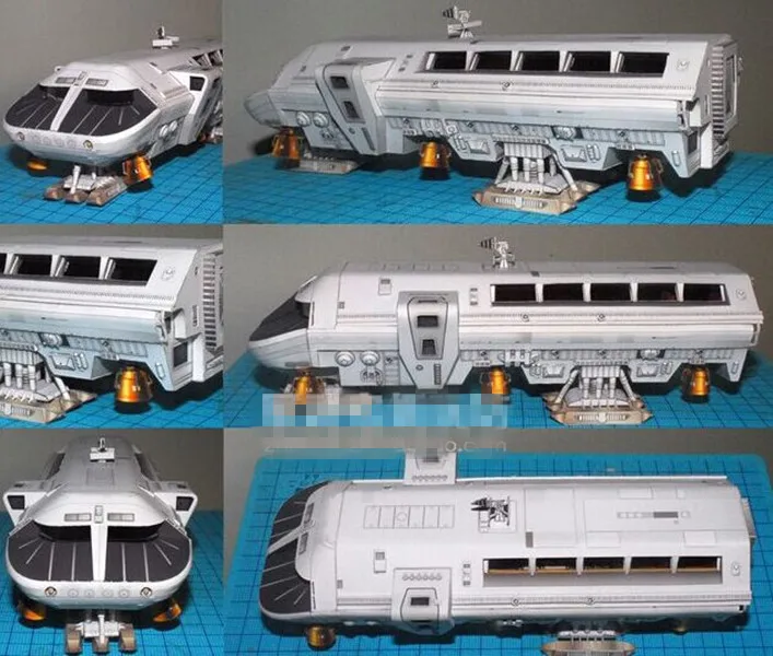 Высококачественная пленка 2001: Комплект бумажных моделей Space odissy Rocket Bus