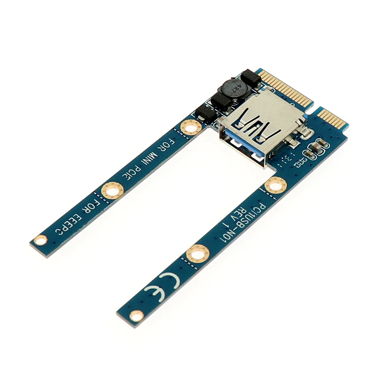 Заводская цена мини PCIe PCI E к USB 2 0 адаптер mPCIe в USB2.0 конвертерная карта|pci-e to usb|mini