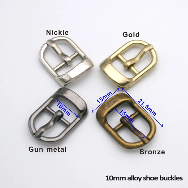 60 шт. разноцветные металлические пряжки для часов 10 мм|belt buckle|shoe bucklepin belt buckle |