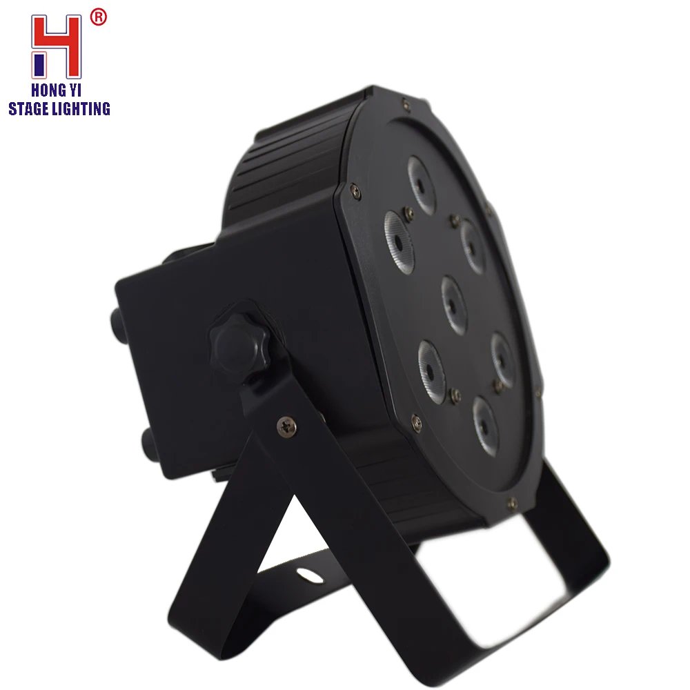 7x12 w led Par фары RGBW 4in1 без каблука par dmx512 профессиональное студийное диджейское оборудование 2 шт./лот