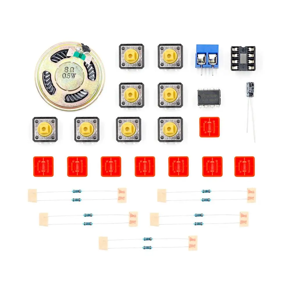 Компонент SMD паяльная тренировочная плата CD4017 + NE55 комплект водного освещения