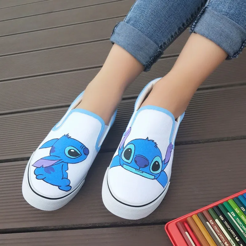 Новинка женская летняя обувь на плоской подошве повседневная парусиновая