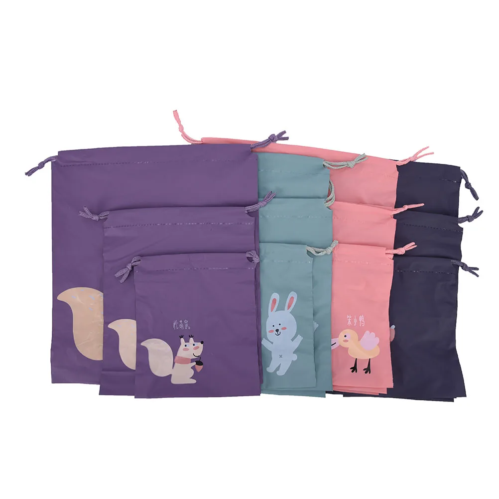 3 шт./компл. дорожные водонепроницаемые сумки Органайзер для Обувь Одежда Нижнее