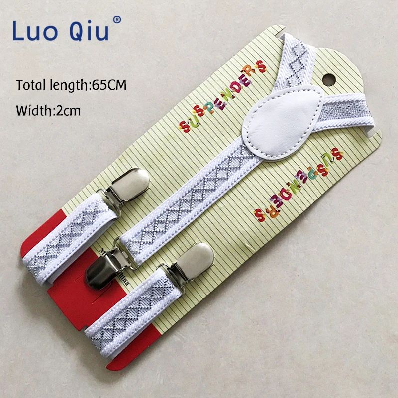 

New Super Baby Boys Girls Kid Children Clip on Y Back Elastic Suspenders Slim Adjustable Braces
