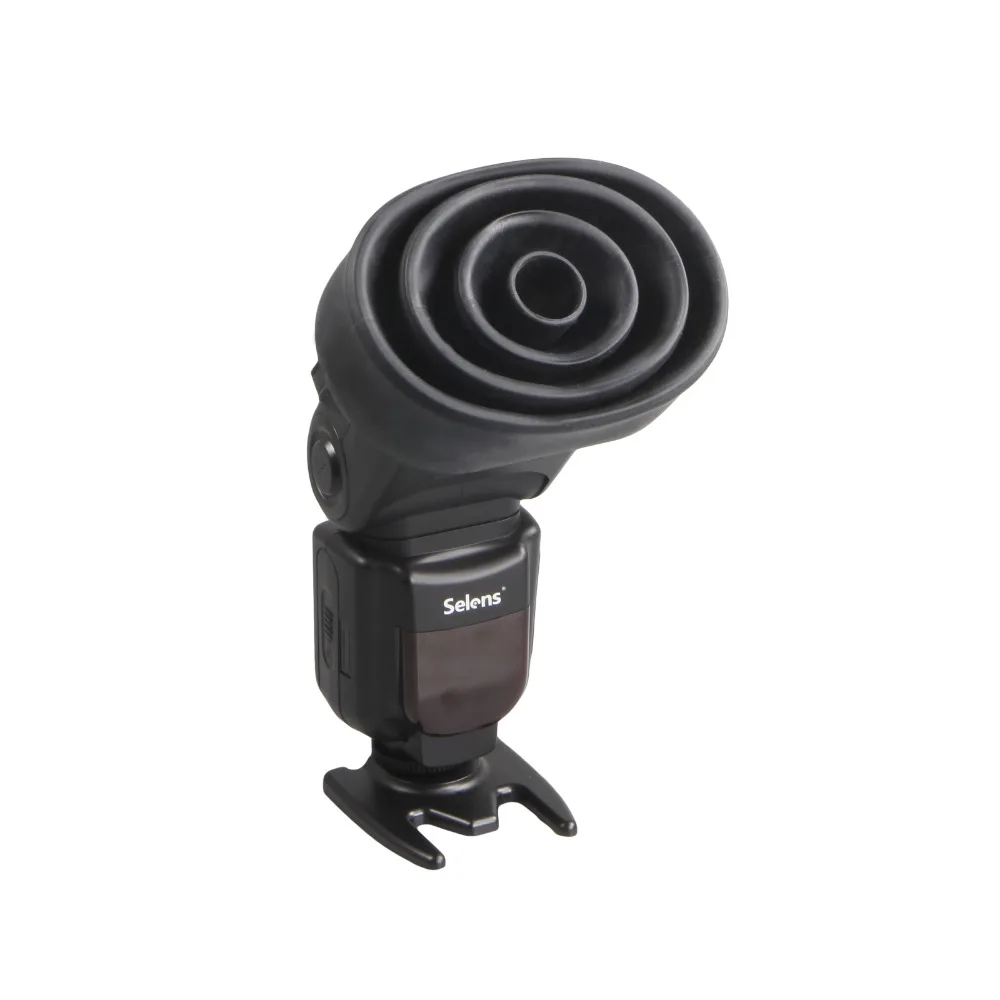 Selens Flash Speedlite Filter diffuser Beam tube Conical Snoot For Canon Nikon Yongnuo | Электроника