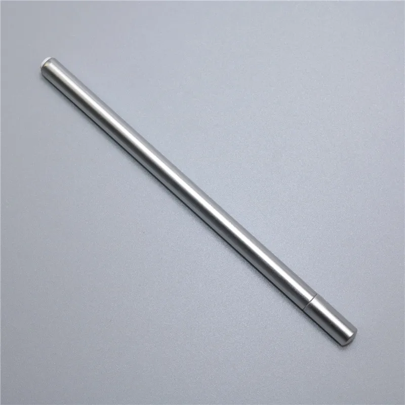 1 pcs silver 1 шт. 0,5 мм Простой стандартный гелиевая ручка треугольник черные чернила для ручки для письма для офиса школьные принадлежности подарок канцелярских принадлежностей, 4 цвета - Цвет: 1 pcs silver