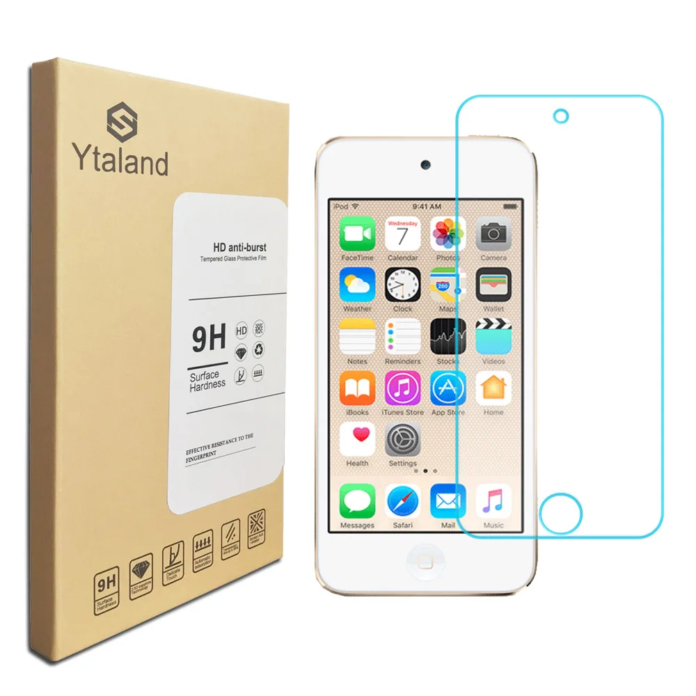 Ytaland 2.5D Премиум Закаленное стекло 9H + Защита экрана для itouch 7 / 6 усиленная защитная