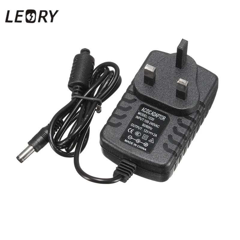 LEORY 1 шт. UK Plug 12 В 2A сетевой AC-DC адаптер питания зарядное устройство адаптер для Bose SoundLink-Mini