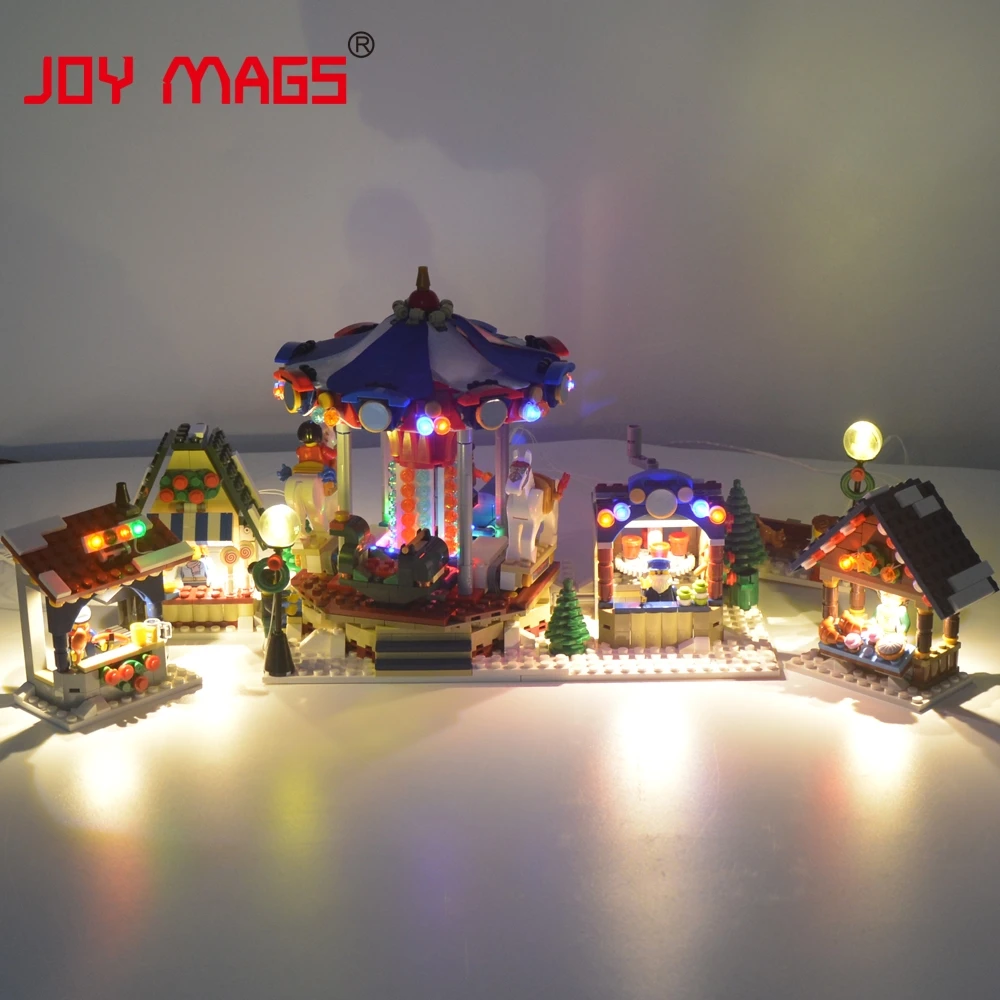 Комплект со светодиодсветильник кой JOY MAGS для рождественского зимнего рынка