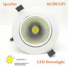 Светодиодный Светильник направленного света, сверхъяркий Встраиваемый светодиодный светильник COB 3 Вт, 5 Вт, 7 Вт, 9 Вт, светодиодный прожектор, декоративный потолочный светильник ACDC 12 В