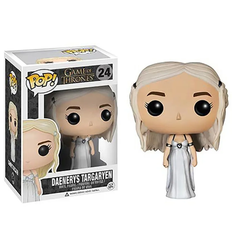 Funko pop TV: Игра престолов dazenerys Night King серый червь черный дракон Джон виниловые