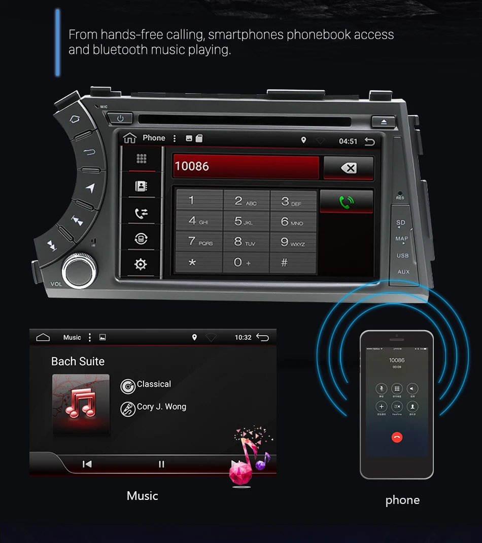 Eunavi 2G+ 3 знака после 2G Octa 8 core android 9,0 автомобильный dvd для Ssang yong Ssangyong Actyon Kyron мультимедийная Автомобильная магнитола gps navi T8 автомобильная стереосистема