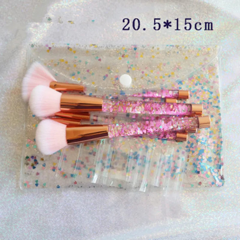 7 шт. стразы блестящие Кристальные кисти для макияжа наборы тональный крем тени