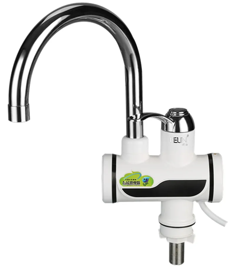 Led Display Kitchen Mixer Tap Sanitary Ware Basin faucet Instant Hot Water Electic | Обустройство дома