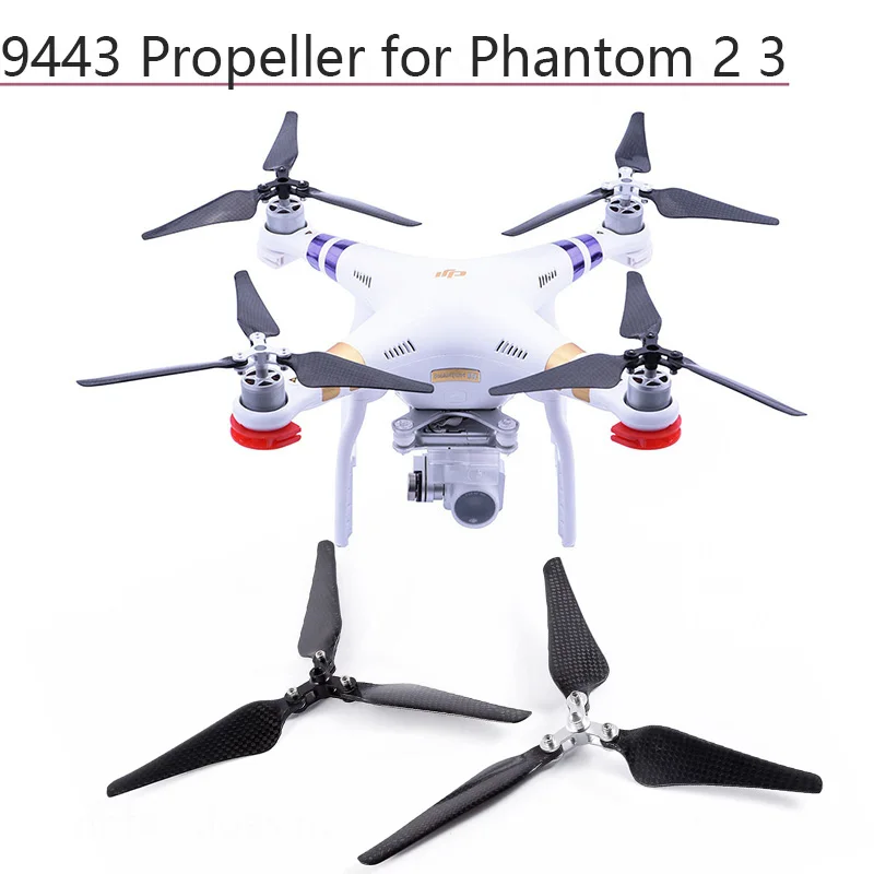 2 шт. складной 9443 карбоновый Пропеллер для DJI Phantom 3 камеры Дрон реквизит лезвия