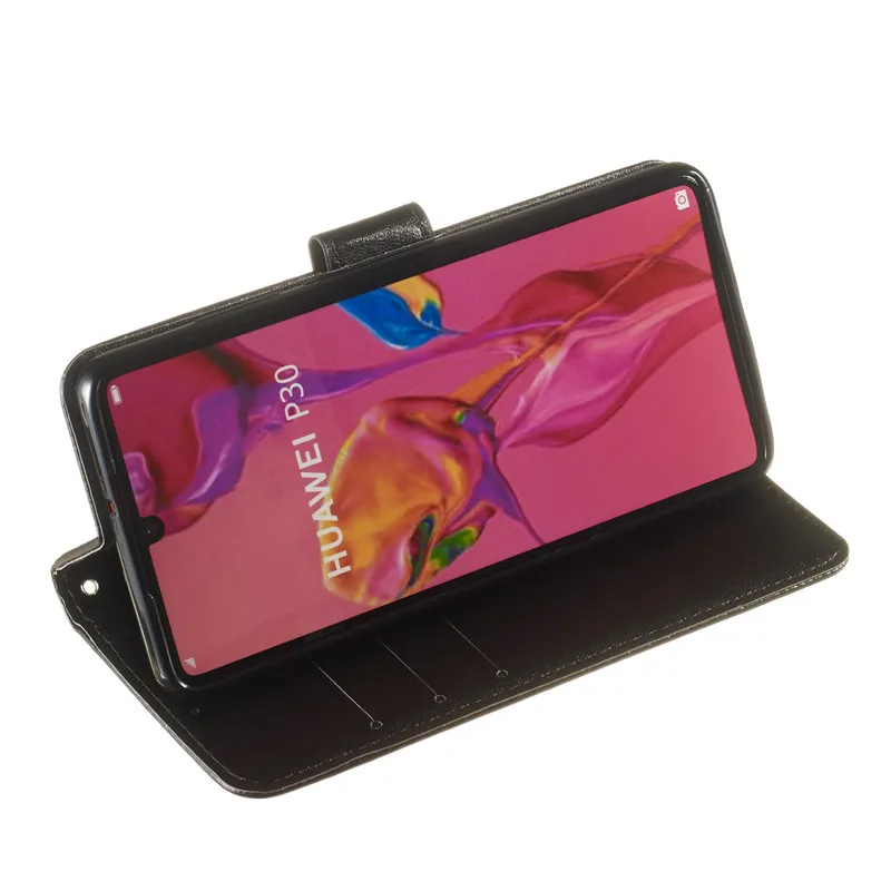 Роскошный кожаный флип чехол для huawei P30 P20 P10 P9 P8 Lite Коврики 20 10 Pro Honor 10 9 8 Lite 8A 8C 8X 7A 7C Pro Чехол-портмоне
